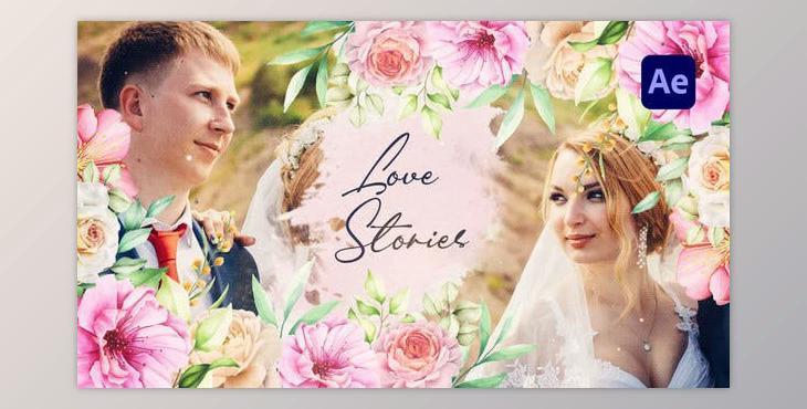 Floral Wedding Slideshow (Videohive 41016586) - AE Project