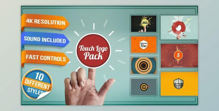 Touch Screen Logo Pack -Quick Simple (Videohive 10654045)
