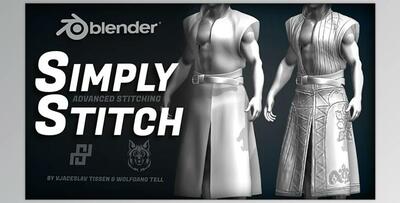 Blender Market - Simply Stitch v1.0 For Blender 4.1