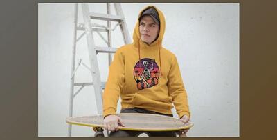Placeit Skate Urban Hoodie Mockup (Envato Elements)