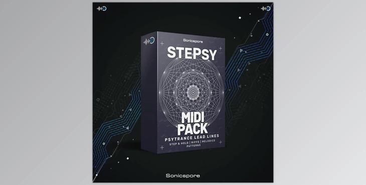 Sonicspore STEPSY Psytrance Lead Lines (MiDi)