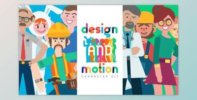Videohive Design and Motion Character Kit 20838034