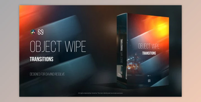 Object Wipe Transitions for DaVinci Resolve (Videohive 51416188)