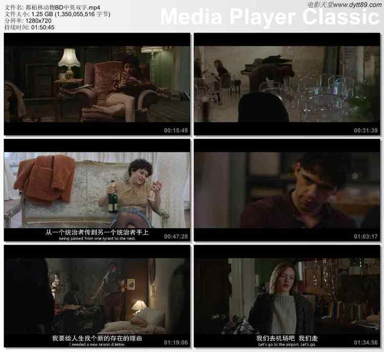 2019年欧美5.9分喜剧片《都柏林动物》BD中英双字
