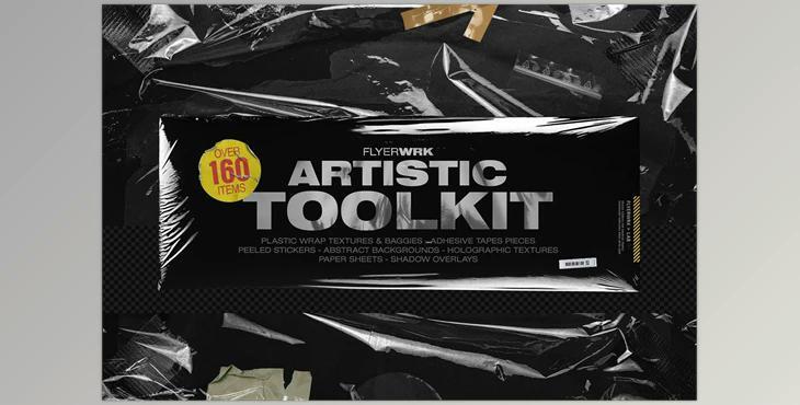 flyerwrk – Artistic Toolkit 1.0 (Abstract and artistic textures)