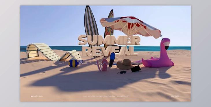 Summer Logo Reveal (Videohive 23954364) - AE Project