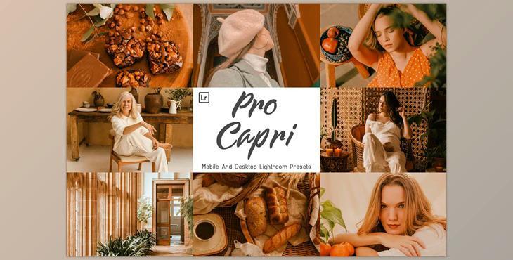 7 Pro Capri Mobile and Lightroom CreativeMarket-6044639 (LRTEMPLATE, DNG, XMP)
