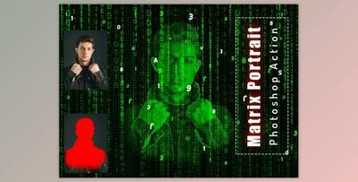 Matrix Portrait Photoshop Action By Studio Retouch