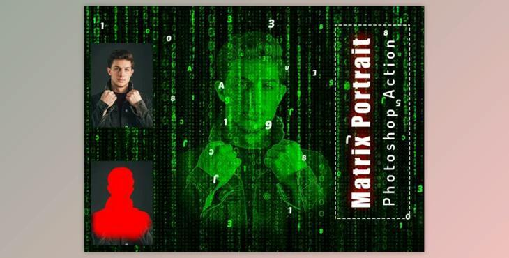 Matrix Portrait Photoshop Action By Studio Retouch