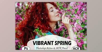 10 Vibrant Spring Photoshop Actions