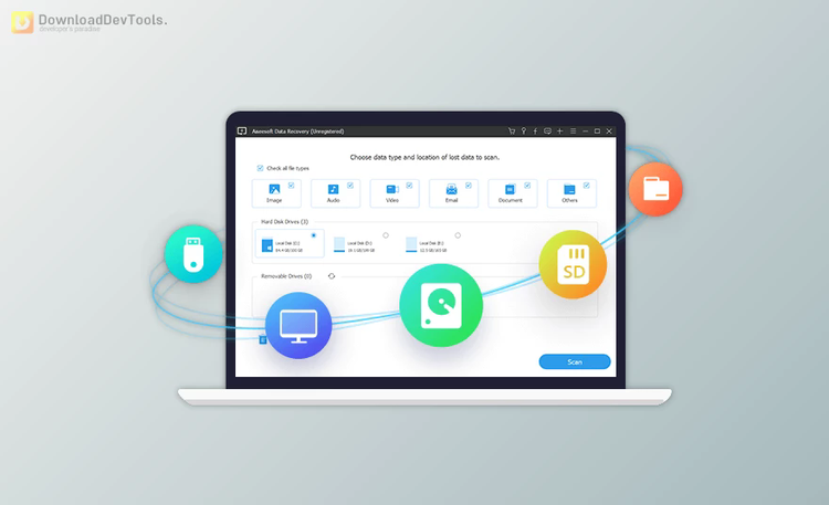 Aiseesoft Data Recovery v1.8.22 for Win & macOS Multilingual + Portable Edition + CRACK