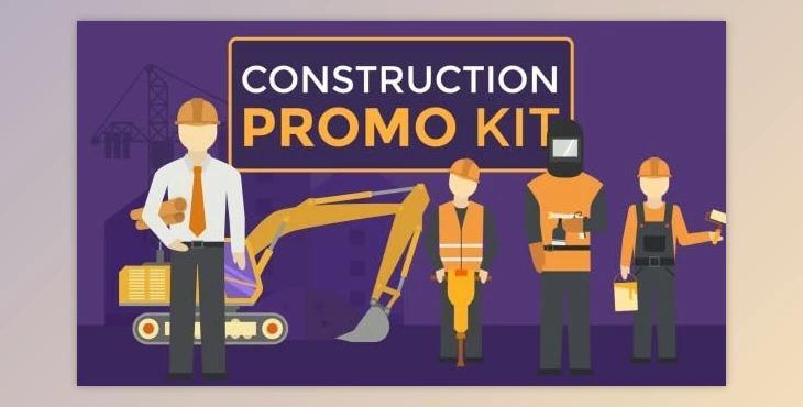 Construction Promo (Videohive 13707879) - AE Project