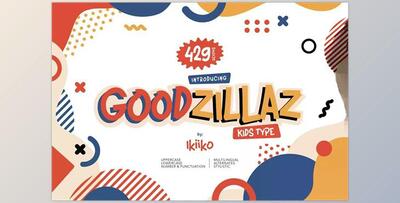 Goodzillaz – Kids Type Font