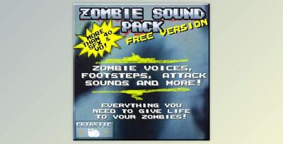 GameDev Market Zombie Sound Pack Light Version MP3 OGG-AwZ