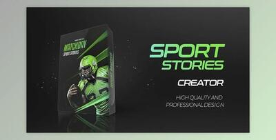 Sport Stories Creator (Videohive 41436899) - AE Project
