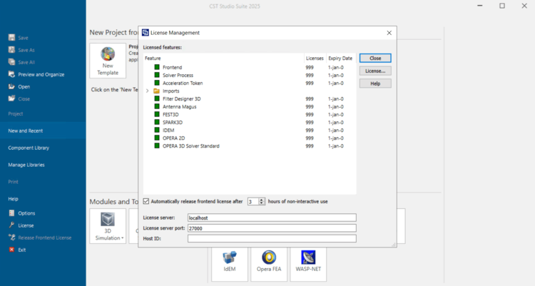 DS SIMULIA CST STUDIO SUITE 2025 SP2 x64 / 2022 Linux