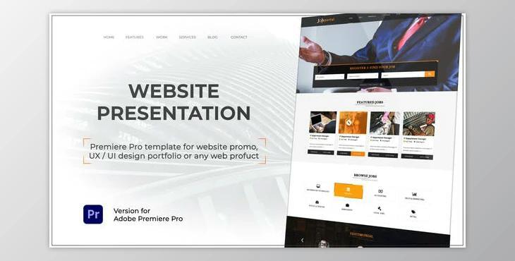 Website Presentation (VideoHive 37198784) - PR Project
