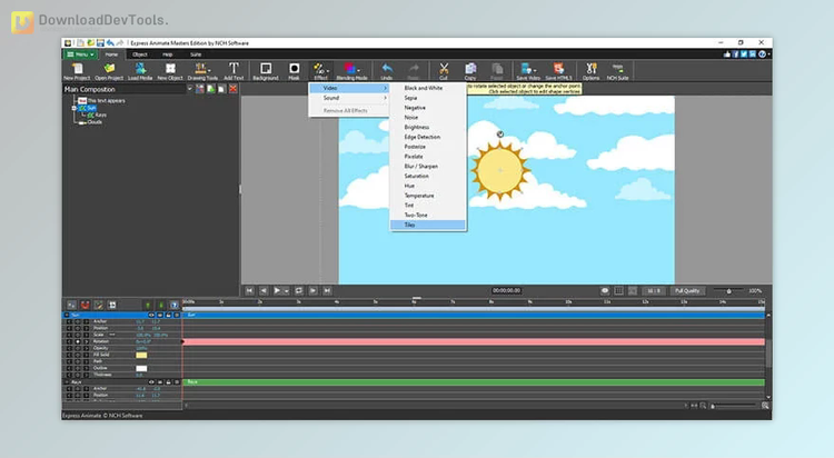 NCH Express Animate v9.45 + Keygen
