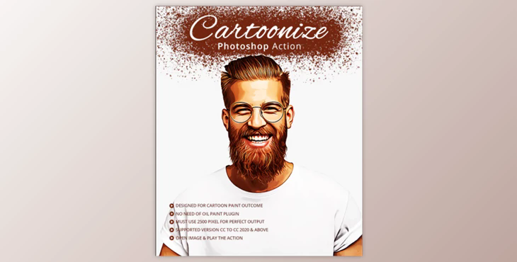 Cartoonize Photoshop Action By muzick (ATN)