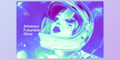 Futuristic Glow Photo Effect - 281681462