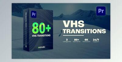 Transitions VHS (Videohive 39463088) - PR Project