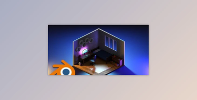 Model your Low Poly Room in Blender 3.3 by Udemy