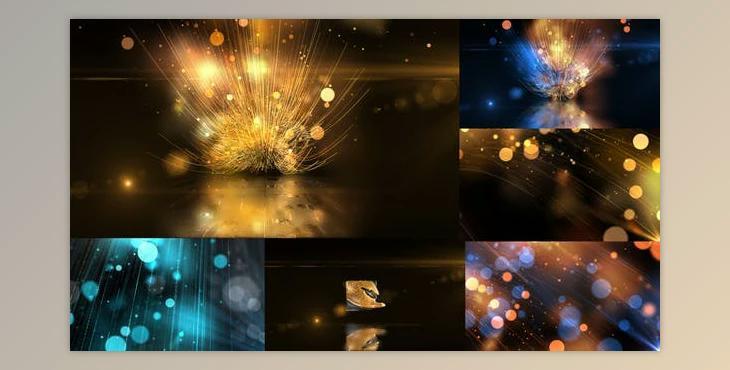Glowing Particals Logo Reveal 30 (Videohive 22379799)
