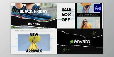 Black Friday Slides for After Effects (Videohive 48974949) - AE Project