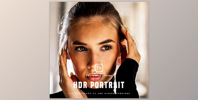 HDR Portrait Photoshop Action Graphicriver - 35586915