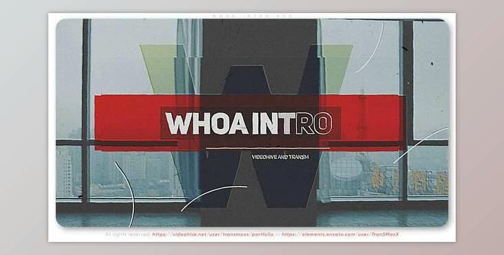 Whoa Intro Add (Videohive 29883714) - AE Project