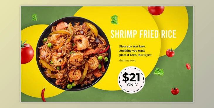 Food Promo 05 (Videohive 37746335) - AE Project