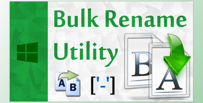 Bulk Rename Utility Commercial License v4.1 for Win x64 & x86 + Portable Edition + CRACK