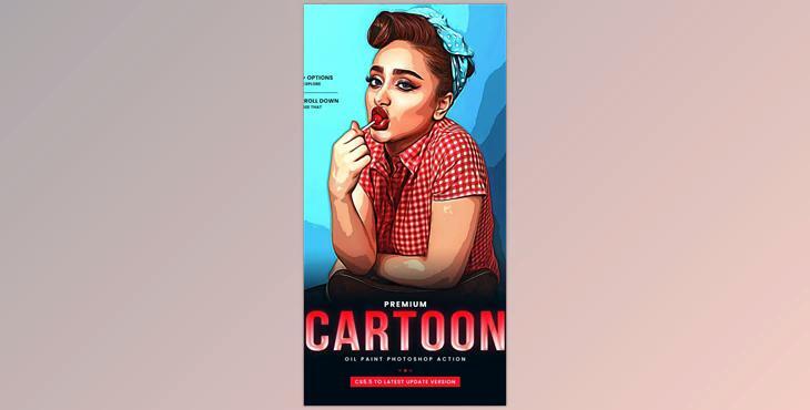 Cartoon Maker Photoshop Action GraphicRiver-29625182 (ATN)