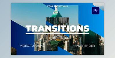 Transitions – Premiere Pro (Videohive 38742544) - PR Project