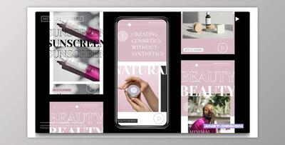 Simple Beauty Shop Stories Instagram (Videohive 47411387) - AE Project