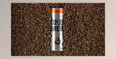 Cold Coffee Can Packaging Mockup (Videohive 33590869) - AE Project