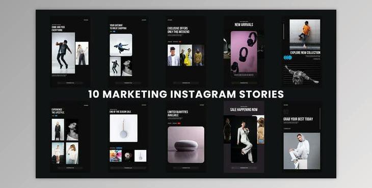 Marketing Instagram Stories (Videohive 40063837) - AE Project