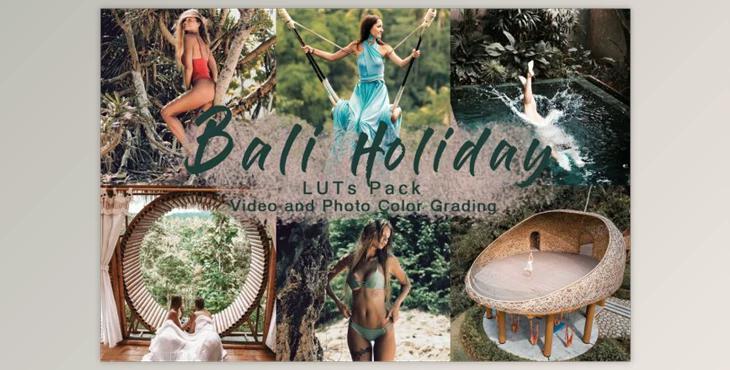 BALI HOLIDAY – LUTs Pack (cube)