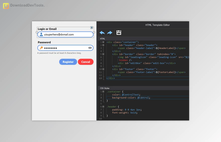 DevExpress UI Templates for WinForms (EAP) v24.1.3 Retails