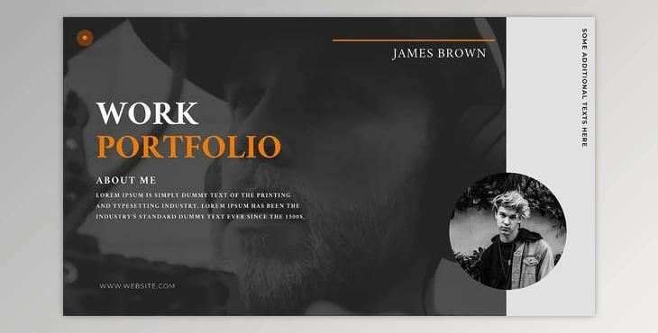 Work Portfolio (Videohive 26507344) - AE Project