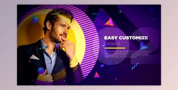 Videohive Geometric Slideshow 25433996 AE Project