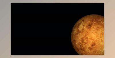 Venues planet rotating with black background (Videohive 47563648)