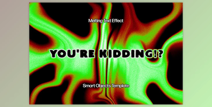 Blob Melting Text Effect - 92031683