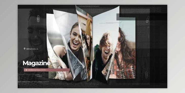 Magazine Presentation (Videohive 25066345) - AE Project