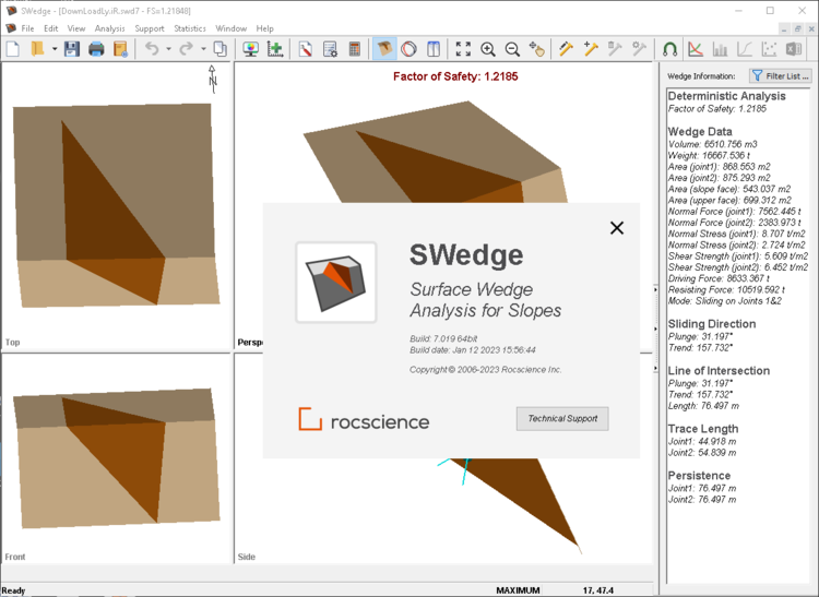 Rocscience SWedge 7.0 x64