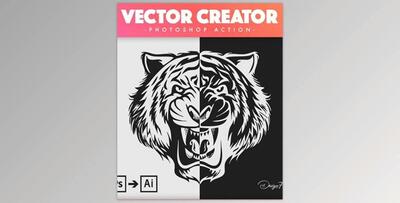 Vector Creator Photoshop Action GraphicRiver-30161015 (ATN)