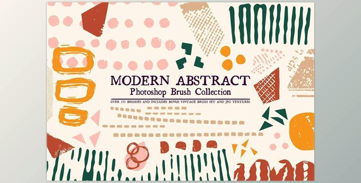 Abstract Photoshop Brushes CreativeMarket - 5937782