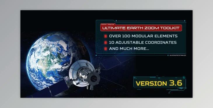 Ultimate Earth Zoom Toolkit V3.8.3 (Videohive 10354880) - AE Project