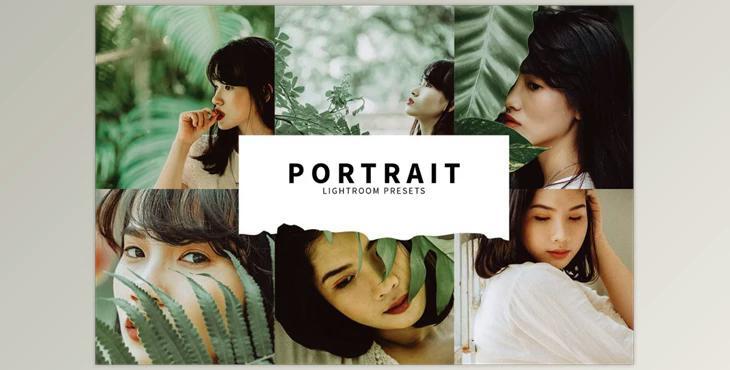 10 Portrait Lightroom Presets CreativeMarket-5731234 (LRTEMPLATE)