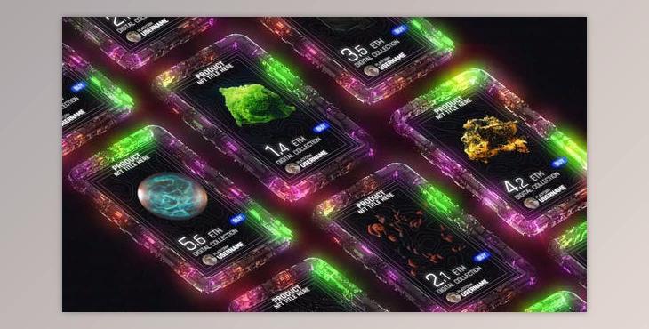 NFT Glitch Promo (Videohive 39099446) - AE Project